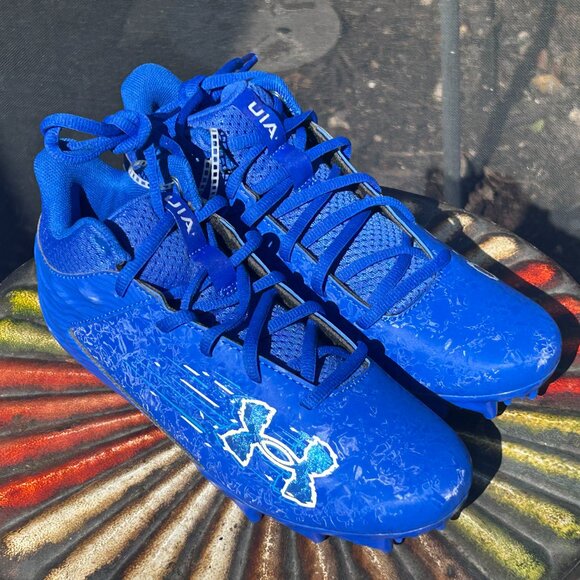 Under Armour Boys' Blur Select MC Jr. Cleats - Blue – 5 - Picture 1 of 12
